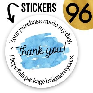 96 Posh Packaging Sticker Labels 2" Round Poshmark